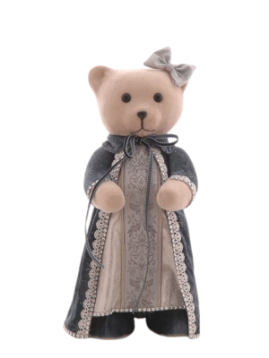 41 cm Blue/silver Mrs. Bear