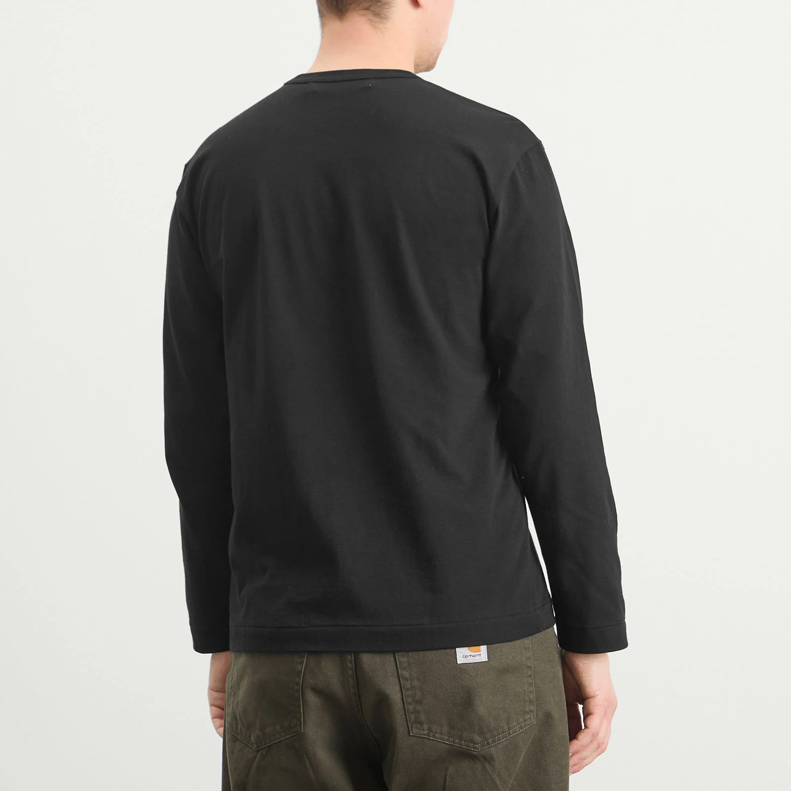 T-SHIRT RED EMBLEM KNIT - Image 4