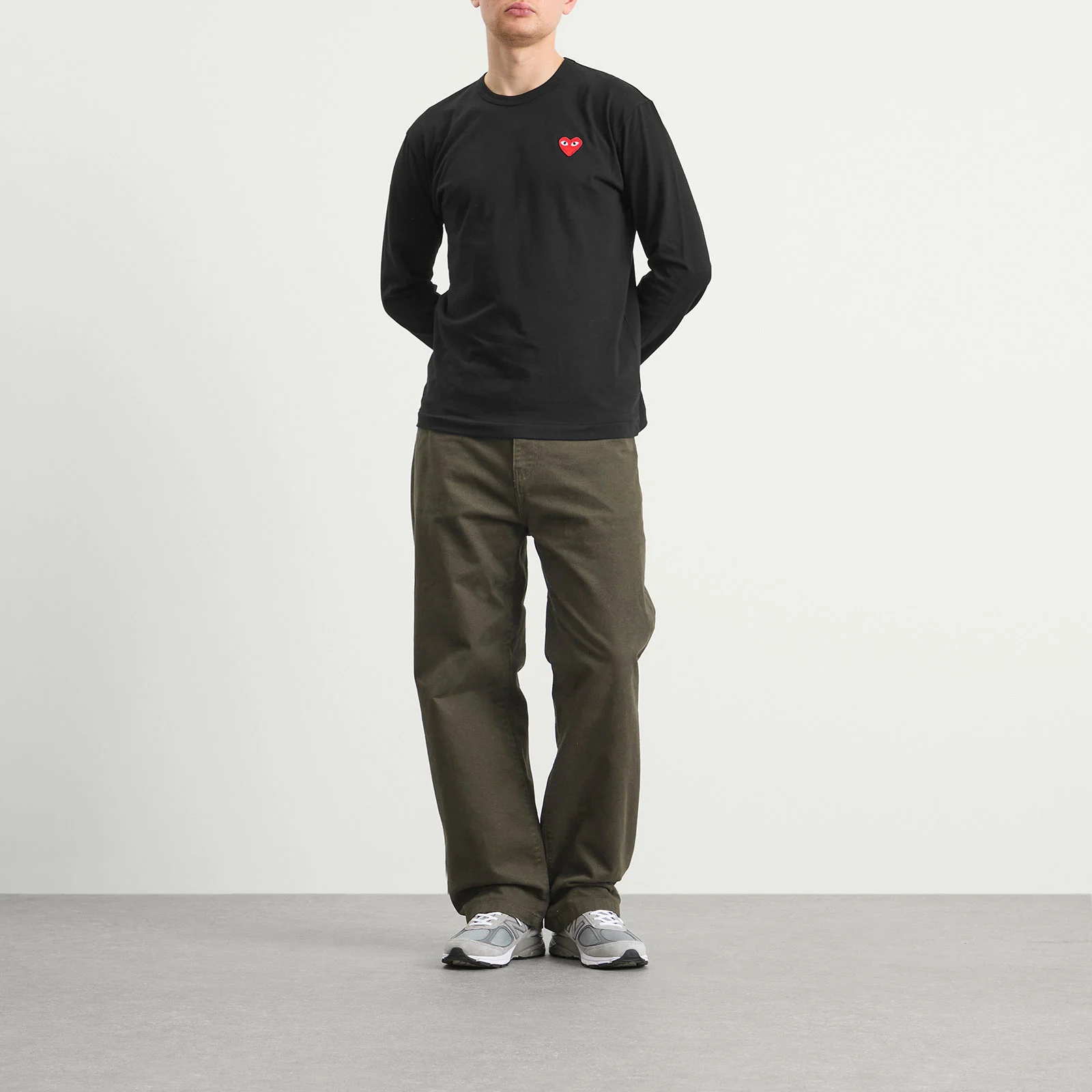 T-SHIRT RED EMBLEM KNIT - Image 2