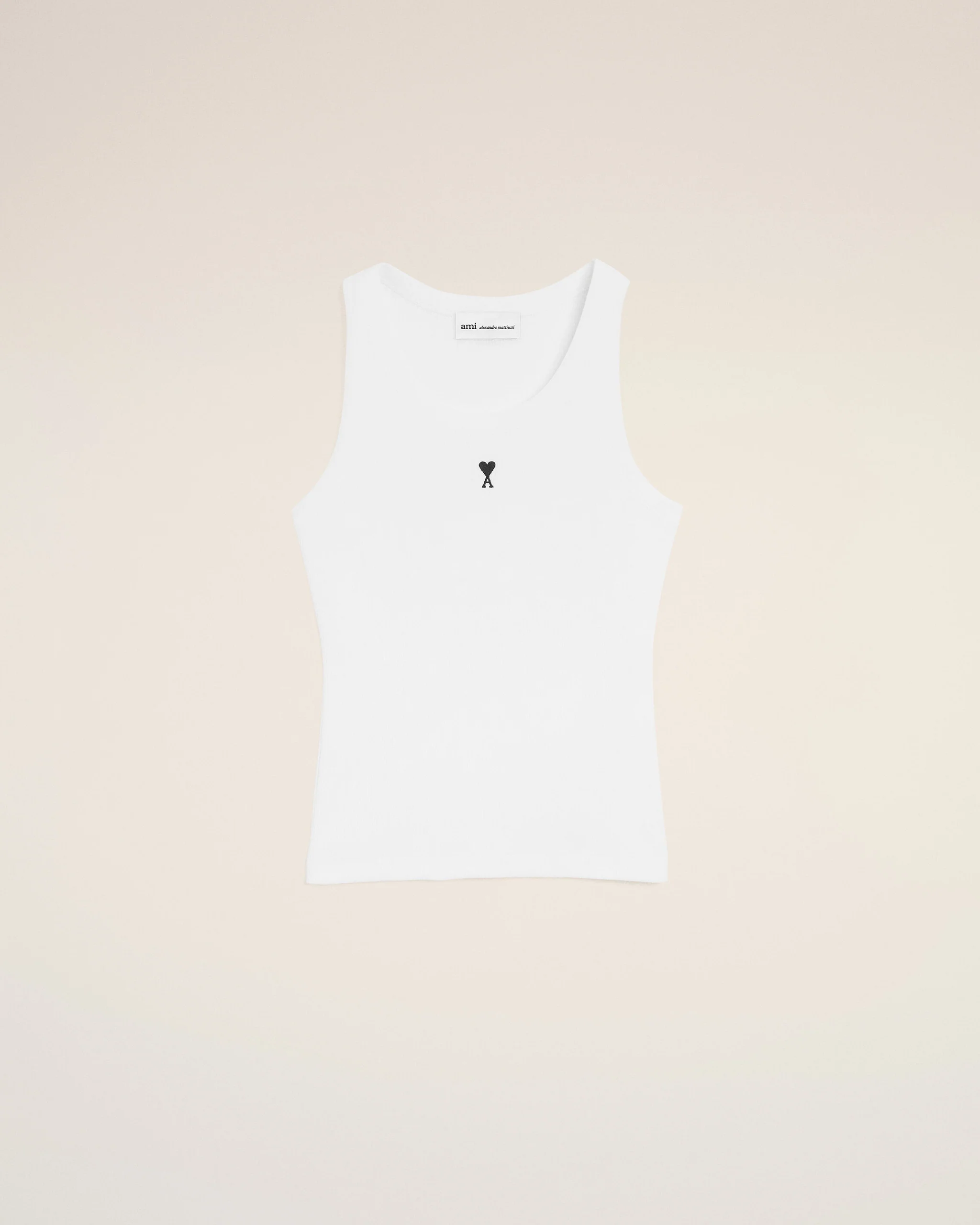 TANK TOP WITH CONTRASTED AMI DE COEUR
