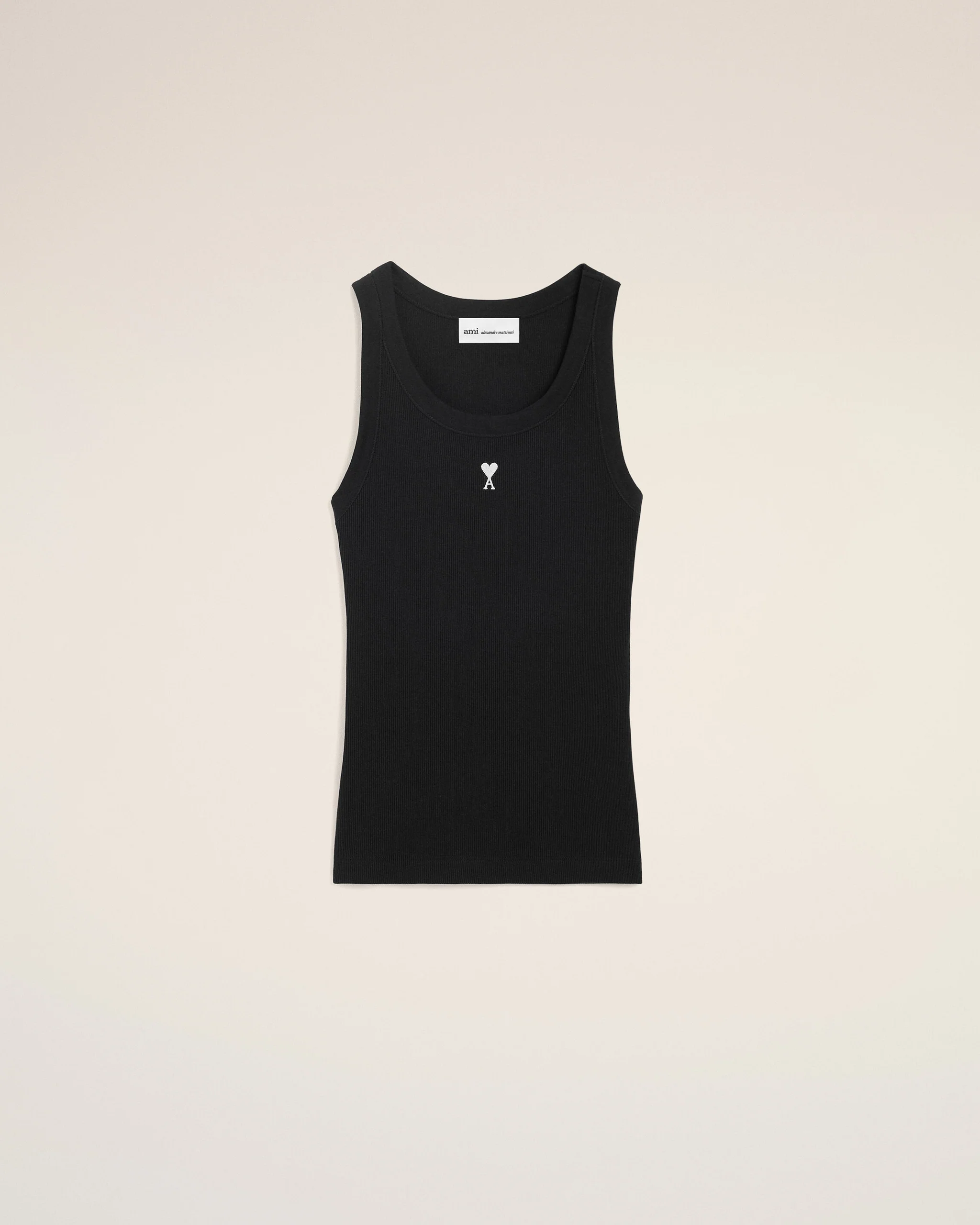 TANK TOP WITH CONTRASTED AMI DE COEUR