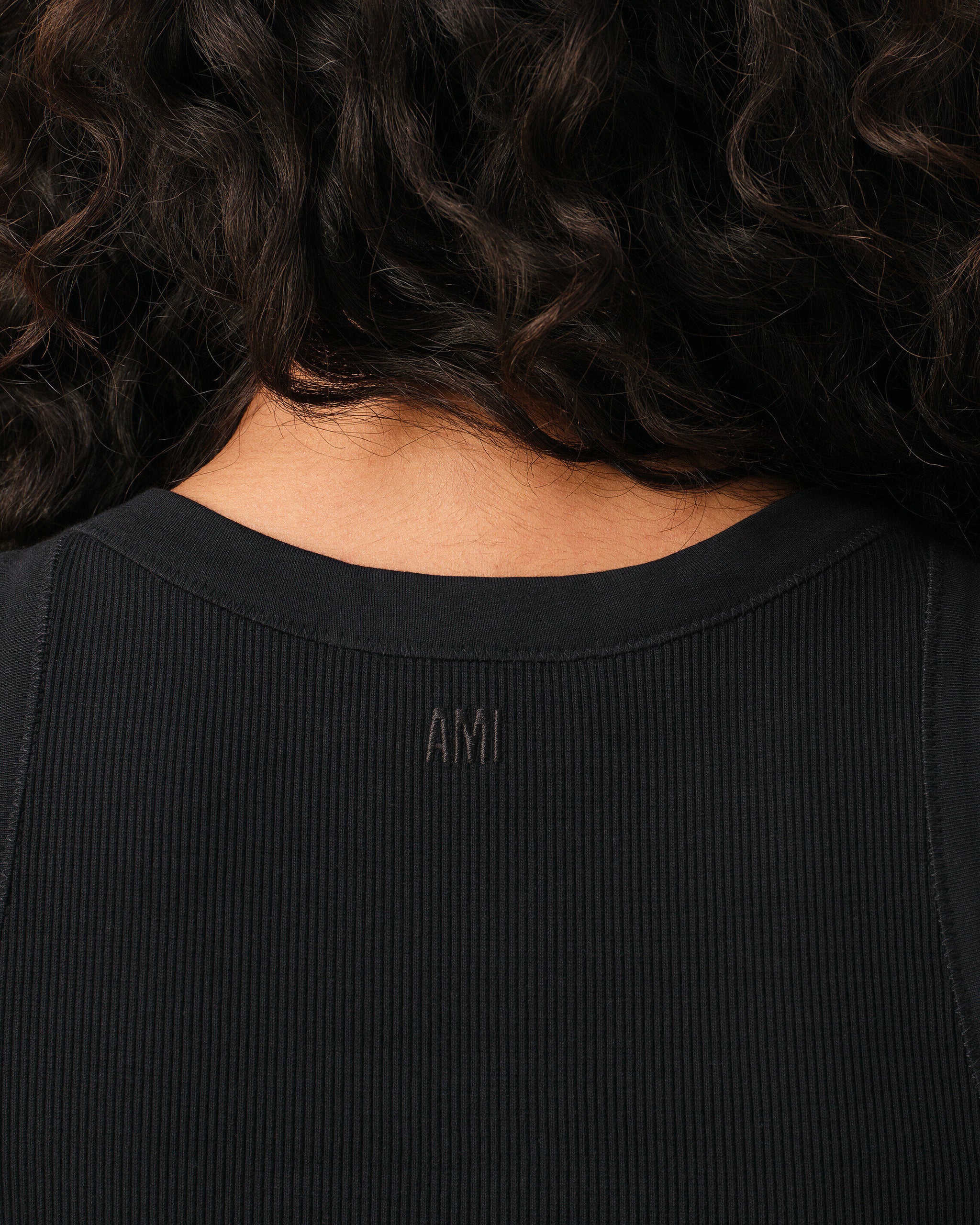 TANK TOP WITH CONTRASTED AMI DE COEUR - Image 4
