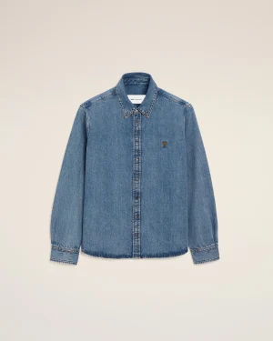 BUTTON DOWN CONTRASTED AMI DE COEUR SHIRT