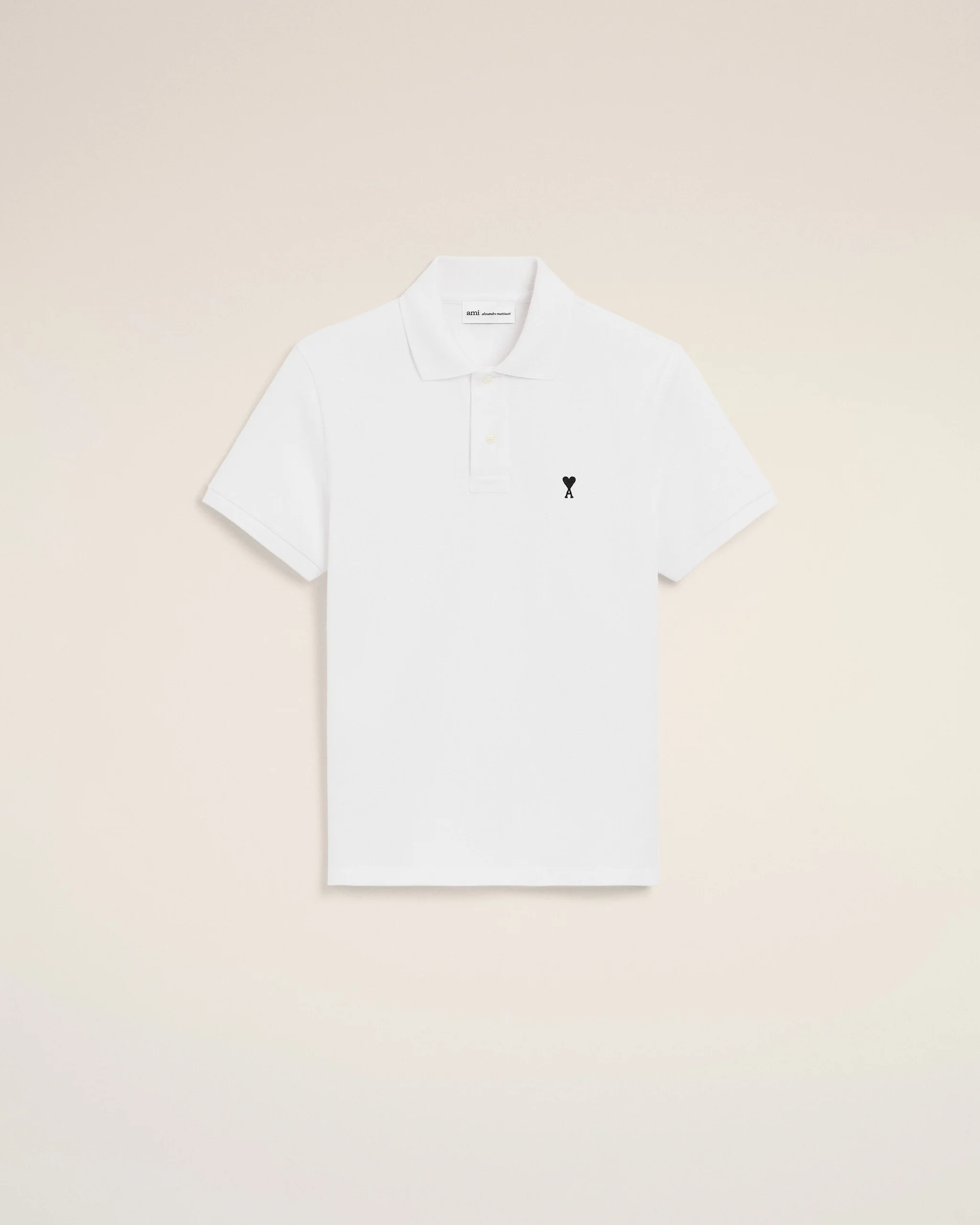 POLO WITH CONTRASTED AMI DE COEUR