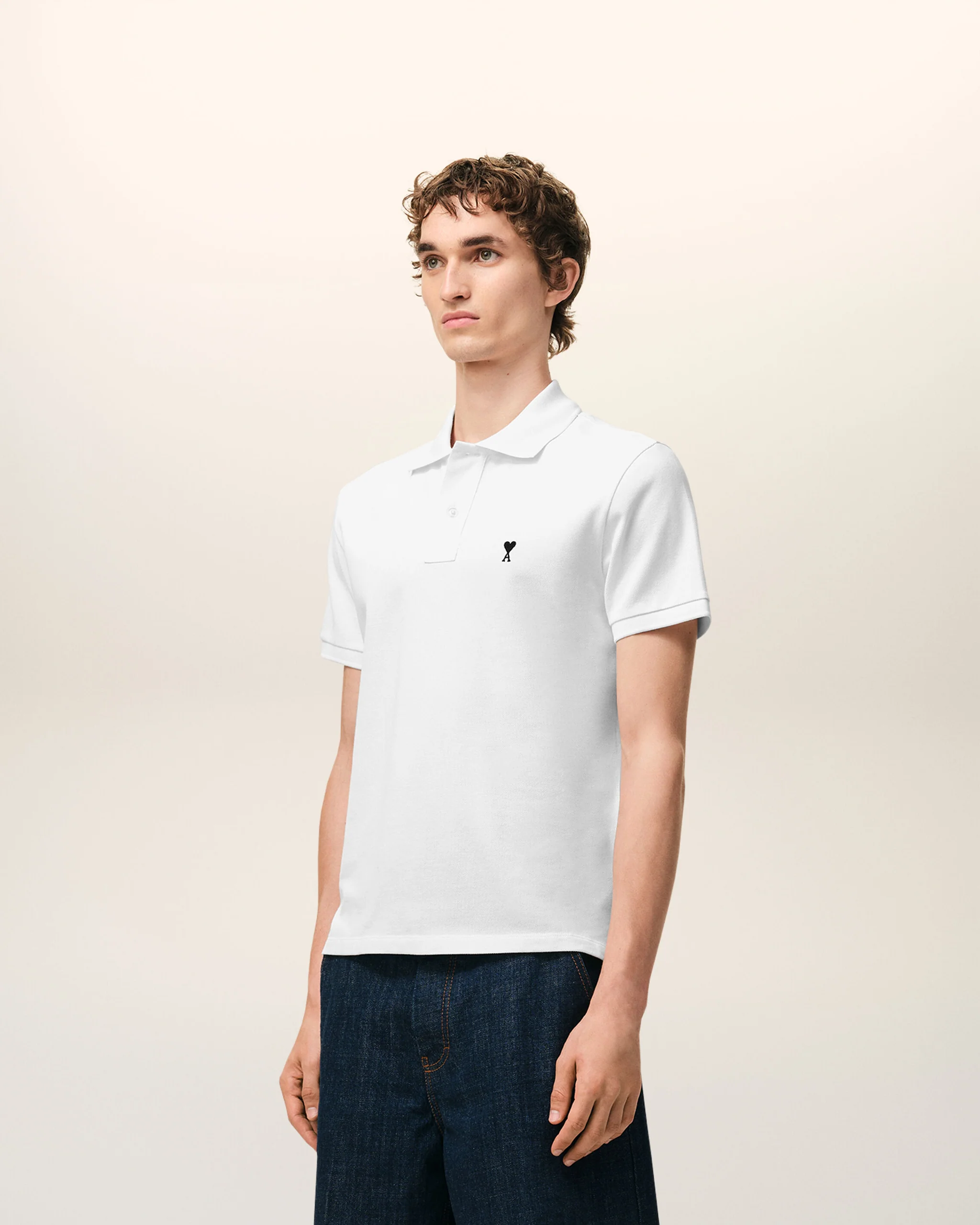 POLO WITH CONTRASTED AMI DE COEUR - Image 6