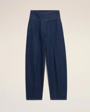 WRAPPED BELTED BALLON FIT JEAN