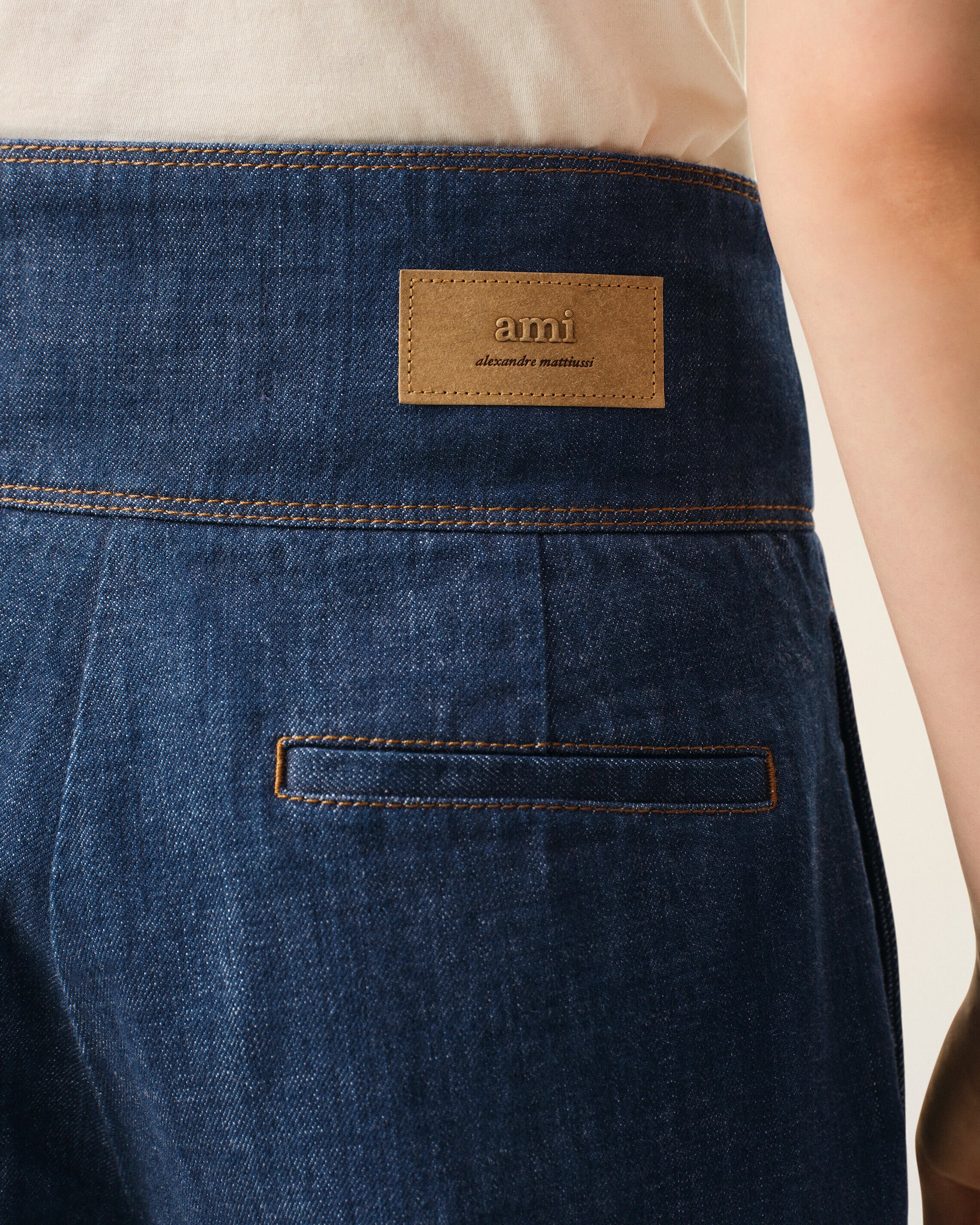 WRAPPED BELTED BALLON FIT JEAN - Image 5