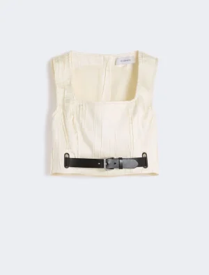 TOP-WOVEN WAISTCOAT