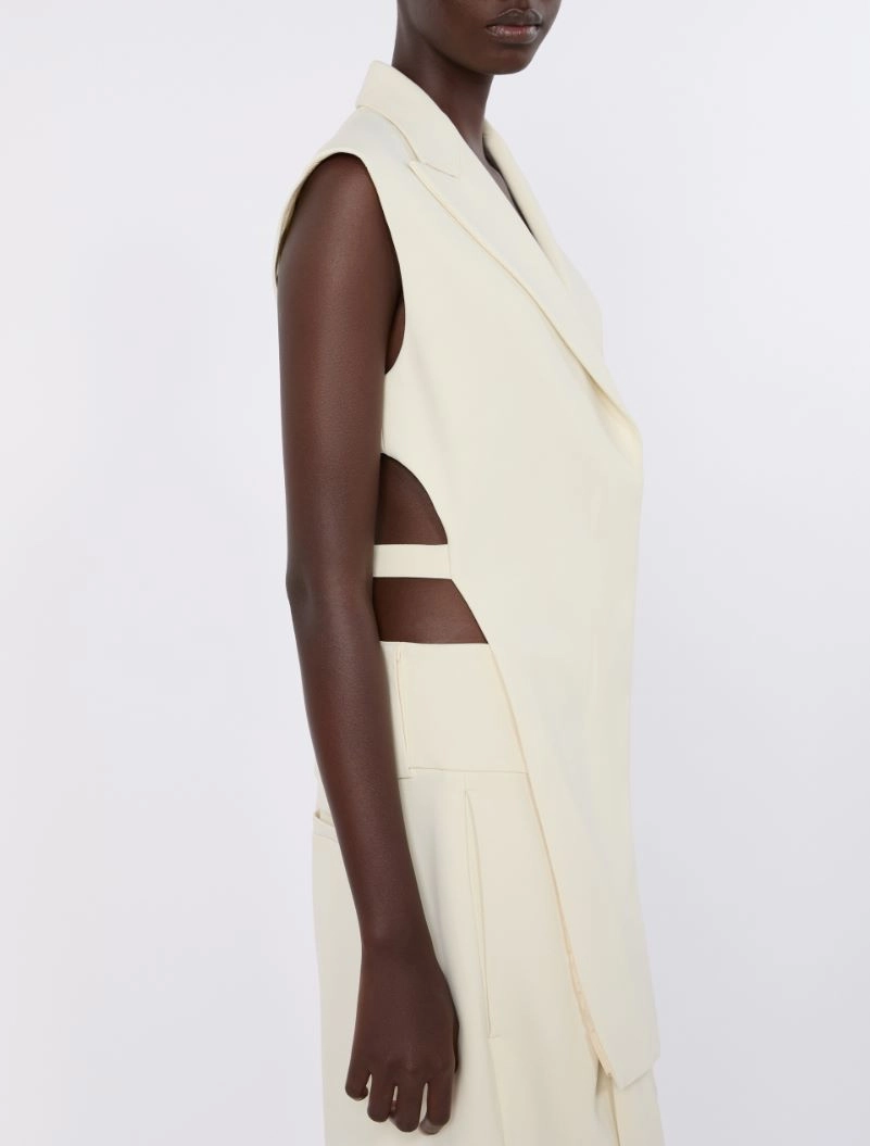 SLEEVELESS BLAZER - Image 6