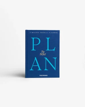 WEEKLY PLANNER - THE PERFECT PLAN, BLUE