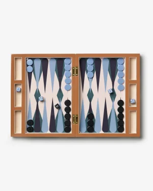 LACQUERED BACKGAMMON