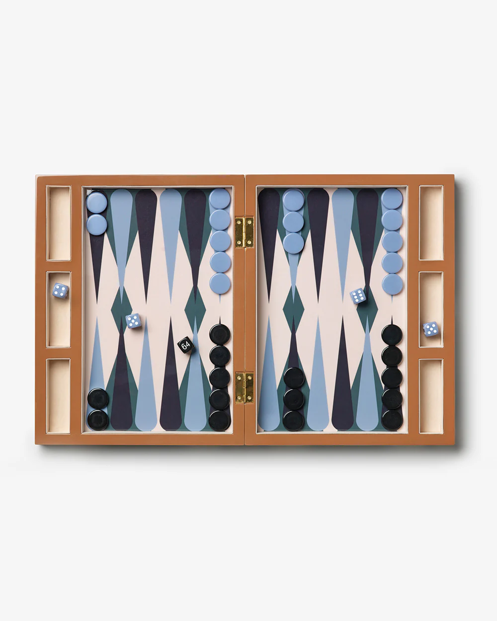 LACQUERED BACKGAMMON